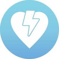 Broken Heart Vector Icon