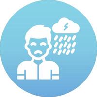 Depression Vector Icon