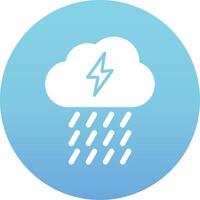 icono de vector de lluvia