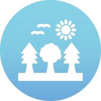 Forest Vector Icon