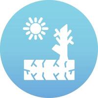 Drought Vector Icon