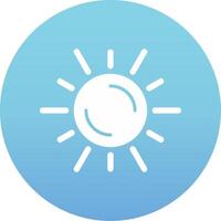 Sun Vector Icon