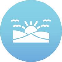 sunset Vector Icon