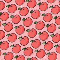 Peach pattern design or background vector