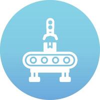 Factory Machine Vector Icon