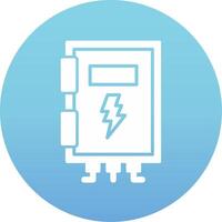 High Voltage Box Vector Icon