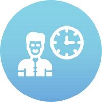 Work Time Vector Icon
