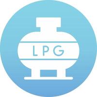 Liquefied Petroleum Gas Vector Icon