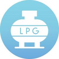 Liquefied Petroleum Gas Vector Icon