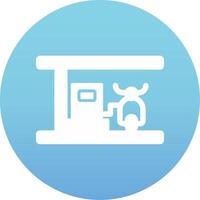 Gas Station Vector Icon