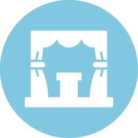 Stage Vector Icon