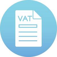 IVA vector icono