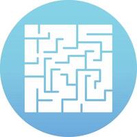 Maze Vector Icon