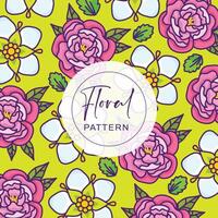 Design flowers template pattern design vector