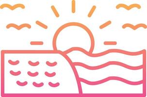 Sunrise Vector Icon