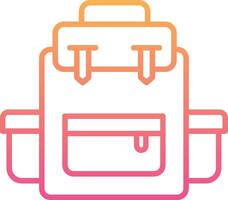 Backpack Vector Icon