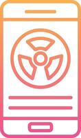 Rdiation Vector Icon