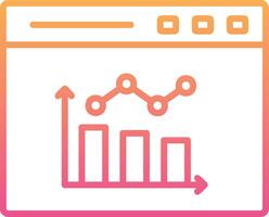 Bar Chart Vector Icon