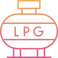 Liquefied Petroleum Gas Vector Icon