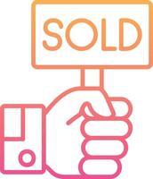 Sold Vector Icon