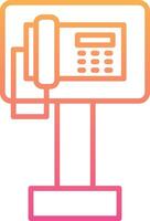 Public Phone Vector Icon