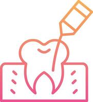 Root Canal Vector Icon