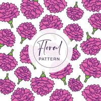 Design flowers template pattern design vector