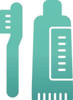 glyph gradient icon vector