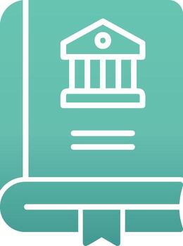 glifo degradado vector