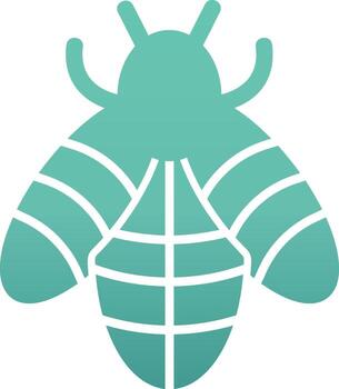 glifo degradado vector