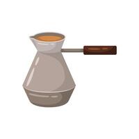 Turkish coffee icon illustration. Vector design