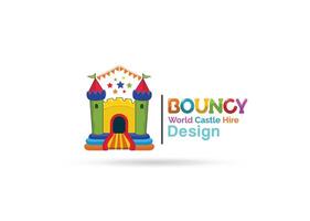 Bouncy Castle Hire design vector