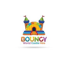 Bouncy Castle Hire design vector