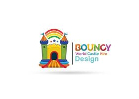 Bouncy Castle Hire design vector