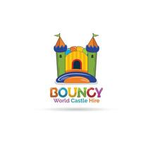 Bouncy Castle Hire design vector