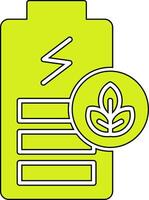 Green Battery Vector Icon