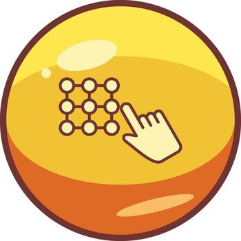 acceso código vector icono