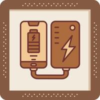 Portable Battery Vector Icon