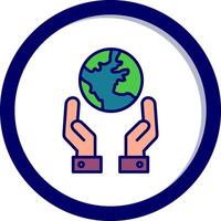 Earth Vector Icon