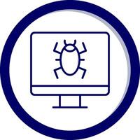 Computer Virus Vector Icon