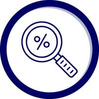 Sale Search Vector Icon