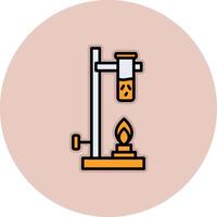 Bunsen Burner Vector Icon