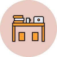 Desk Vector Icon