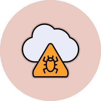 Cloud Computing Vector Icon