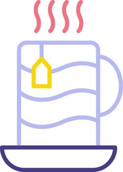 icono de vector de té