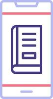 Online Book Order Vector Icon