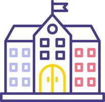 University Building Vector Icon