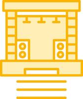 Stage Vector Icon