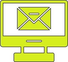 icono de vector de correo electrónico