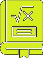 Maths Book Vector Icon